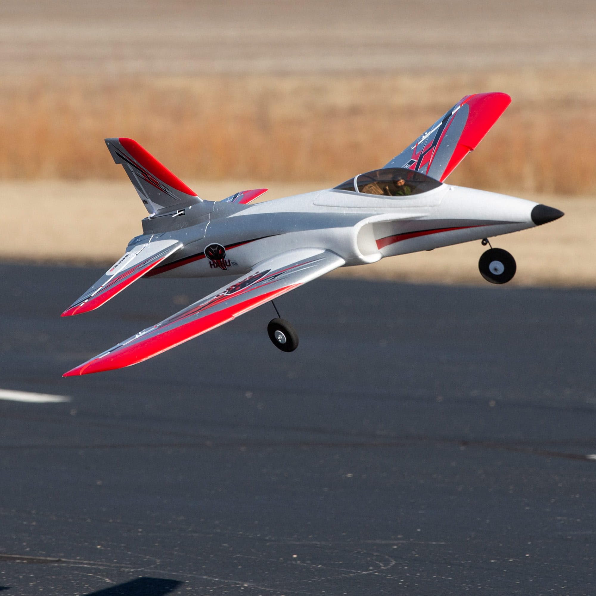 E-flite RC Airplane Habu STS 70mm EDF Jet RTF Basic (Battery and